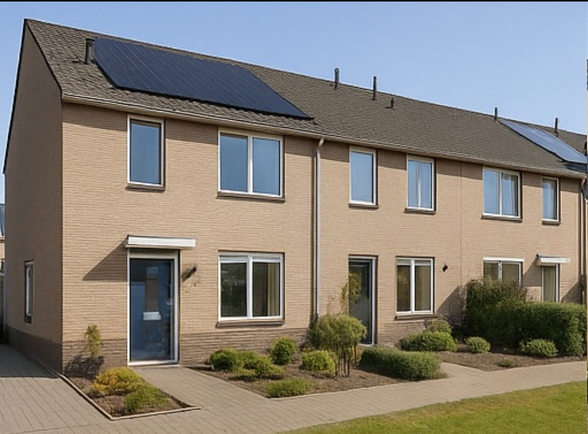 Moderne tussenwoning met diepe tuin in rustige buurt